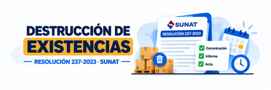 Nuevo procedimiento para desmedros de existencias según Resolución 237-2023/SUNAT