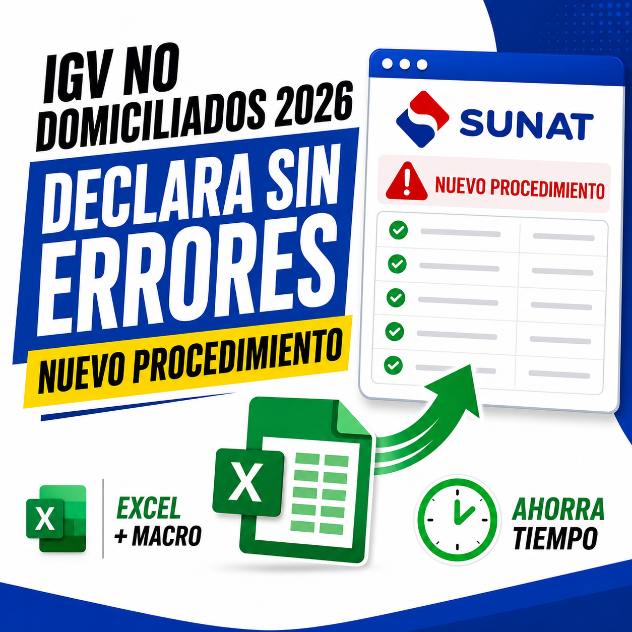Carga Masiva IGV No Domiciliados 2026