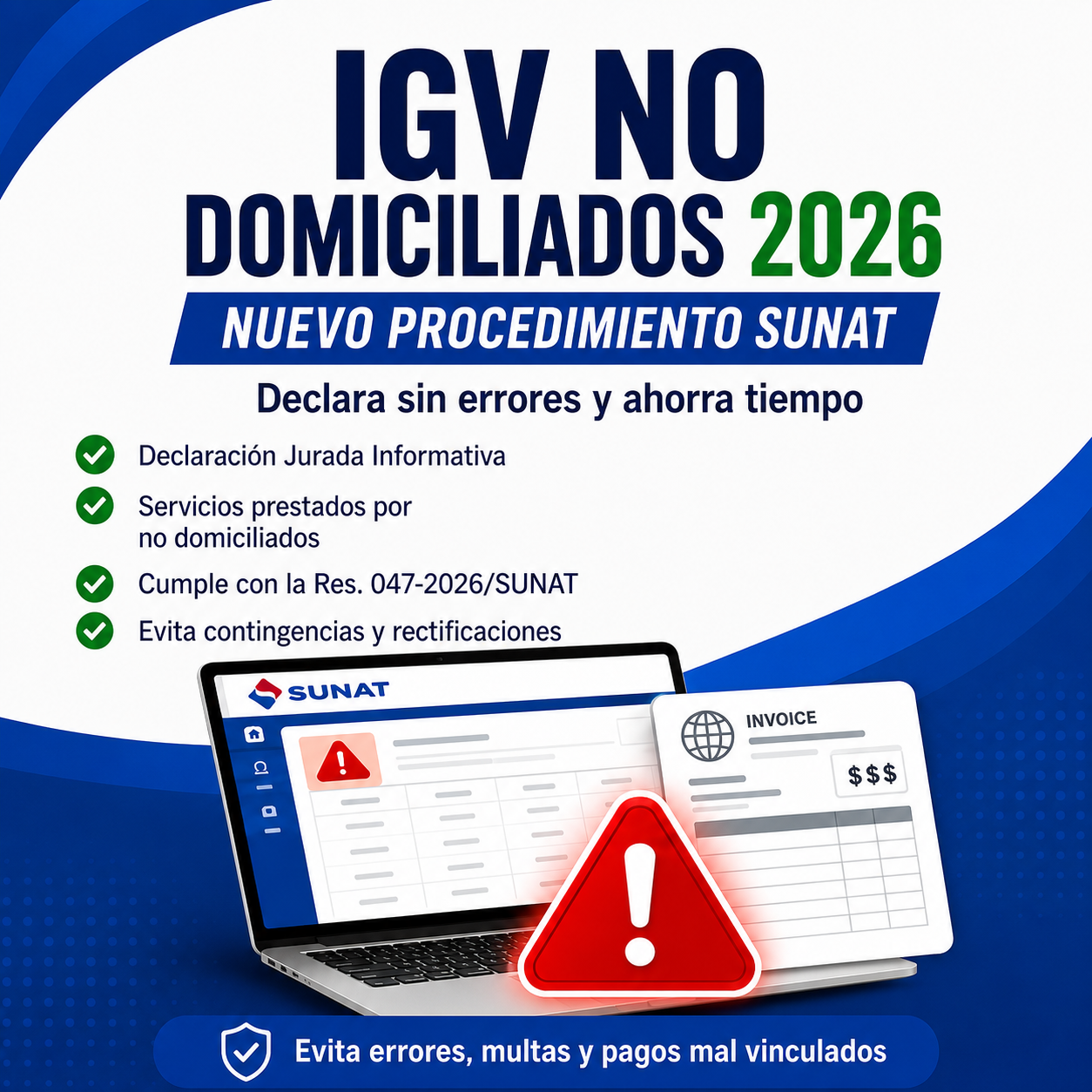 Carga Masiva IGV No Domiciliados 2026